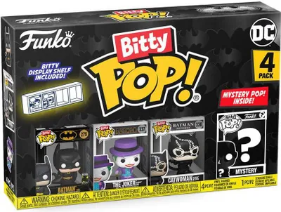Produktbild von Funko Bitty Pop: Batman 85Th - Batman 4Pk