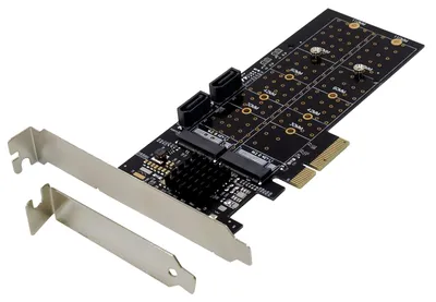 Produktbild von Dawicontrol PCI Card PCI-e DC-644e Raid Blister