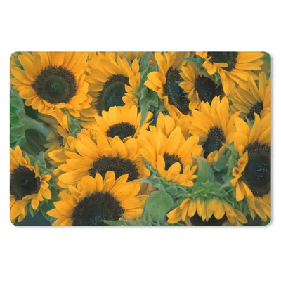 Produktbild von MuchoWow® Mauspad Mousepad Blumen - Sonnenblume - Makro 27x18 cm - Mousepads - Maus Mat - Pad - Mausunterlage - Büroartikel - Desk Matten