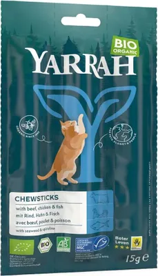 Produktbild von Yarrah 7172, Adult, Rind, Fisch, 15 g
