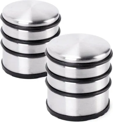 Produktbild von Türstopper Edelstahl 8,6cm hoch 8cm schwer