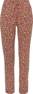 Produktbild von Vivance Dreams Pyjamahose rot-geblümt Größe 32/34
