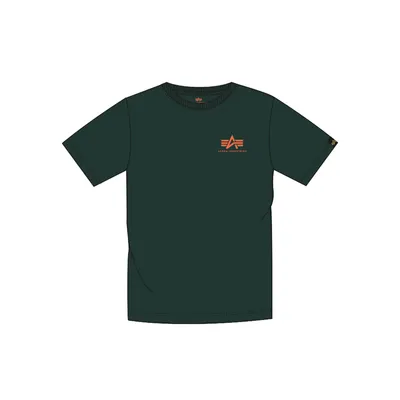 Produktbild von Alpha Industries Basic T Small Logo Herren 188505 dark petrol M