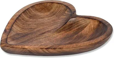 Produktbild von Hülsenförmige Dekorationskorb aus Mango-Holz - 25,4 cm