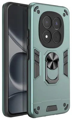 Image de Avizar, coque avec anneau magnétique pour Xiaomi Redmi Note 15 Pro 5G, vert