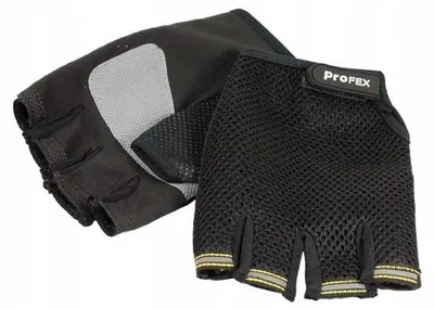 Produktbild von Profex 91741 Fahrradhandschuhe atmungsaktiv schwarz