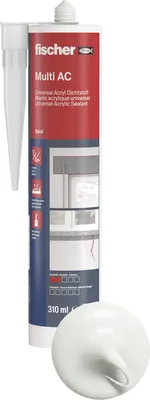 Produktbild von fischer Acryldichtstoff DA 310ml weiß
