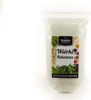 WIÓRKI KOKOSOWE bez siarki naturalne 1KG Swojska Piwniczka