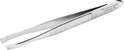 Produktbild von CEDERROTH Pinzette Länge: 100 mm gerade Spitze aus Edelstahl