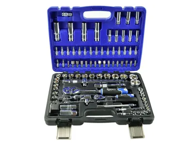 Immagine prodotto di GEKO Set di lame 94 pezzi, 1/2", 1/4", acciaio CrV G10100