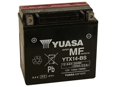 Obrázok produktu pre Batérie YUASA YTX14-BS 12 AH MF