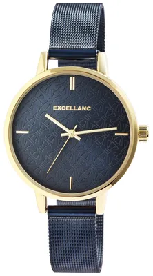 Produktbild von Excellanc Damenuhr mit Edelstahl Meshband