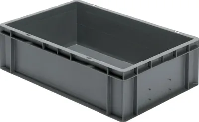 Immagine prodotto di LA-KA-PE Contenitore da trasporto impilabile L600xL400xH175mm - TK600/175-0 ROSSO