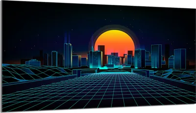 Obrázok produktu pre Kryt varnej dosky 90x52 Sklenený kryt varnej dosky Splashback Dekoratívna doska na krájanie, oranžová, mesto