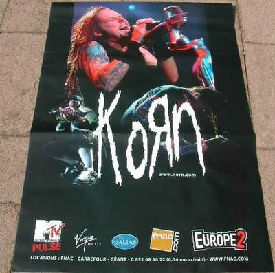 Obrázek produktu pro KORN - PLAKÁT - 80x120 cm