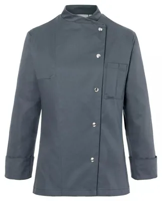 Produktbild von Karlowsky - "Larissa" Kochjacke für Damen LT5769 (46,5cm) (Anthrazit)