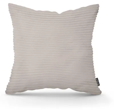 Productafbeelding van Sierkussen breed ribfluweel Zandsteen 45 × 45 cm