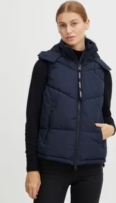Produktbild von OXMO OXJuliette - 21800118ME Damen Weste Steppweste Outdoor Weste