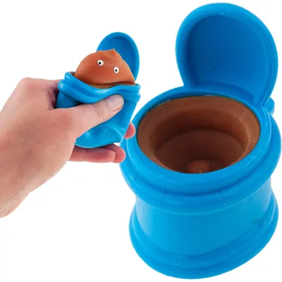 Image de Jouet anti-stress Toilette - différentes couleurs