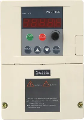 Obrázek produktu pro 220 V, 2,2 kW, jednofázový vstup a třífázový výstup, střídač, frekvenční měnič