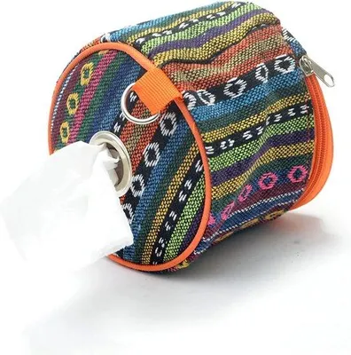 Immagine prodotto di Borsa da toilette da viaggio in tessuto, portatile, pieghevole, per il campeggio e l'escursionismo