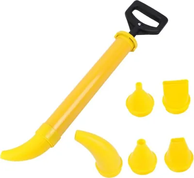 Produktbild von Mörtelpistole, Zementsprühgerät, Zementkartuschenpistole, Zementmörtelpistole, Mörtelsprühgerät mit 5 Düsen für Kalk, Terrassenpflaster, BrickExtruder-Pistole