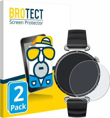 Produktbild von 2x BROTECT Schutzfolie für Huawei Watch GT 6 (41 mm) Displayschutz Displayschutzfolie Folie Matt Entspiegelungsfolie