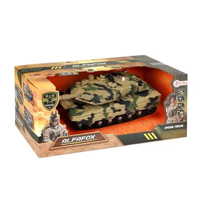 Image de Toi-Toys Alfafox Tank + Licht en Geluid