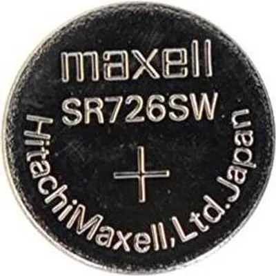 Produktbild von maxell - 397 / SR726SW - 1,55 Volt 33mAh AgO - Knopfzelle