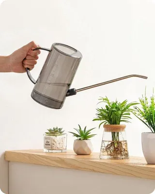 Produktbild von Zylindrische Wasserbehälter - Stahlwassereimer - 1 Liter - Hellgrün