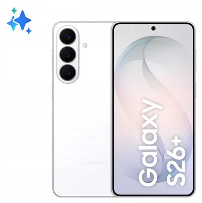 Zdjęcie produktu dla Samsung Galaxy S26+ , 17 cm (6.7"), 12 GB, 512 GB, 50 MP, Android 16.0, Biały