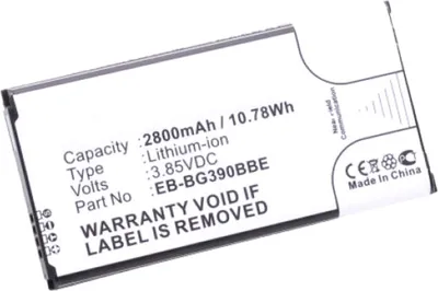 Produktbild von Akku für Samsung EB-BG390BBE Li-Ion 3,85 Volt 2800 mAh schwarz