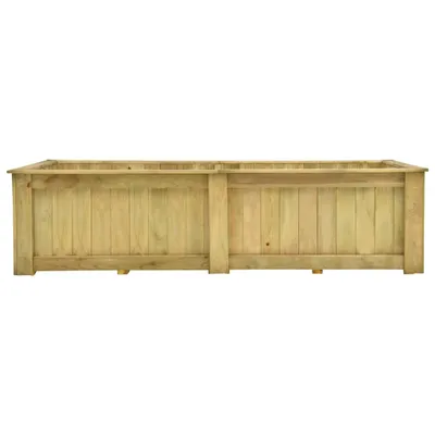 Immagine prodotto di Fioriera Rialzata 196x100x50 cm in Legno di Pino Impregnato