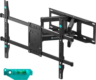 Image de Support mural pivotant pour téléviseur de 40 à 75 pouces - Capacité maximale : 70 kg - Inclinable et pivotant - Bras long - Compatible VESA 200x100 à 600x400