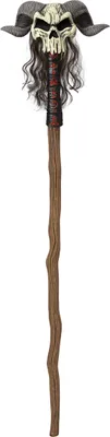 Immagine prodotto di Scettro da stregone Mietitore marrone-beige 147 cm - Taglia unica