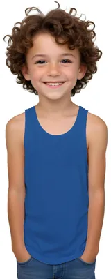Immagine prodotto di Maglietta senza maniche con spalline larghe, disponibile in diversi colori, realizzata in cotone
