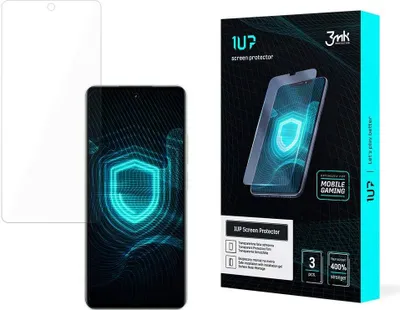 Produktbild von 3mk Display Schutzfolie 1UP für Realme C67 transparent Gaming (3 Stück)