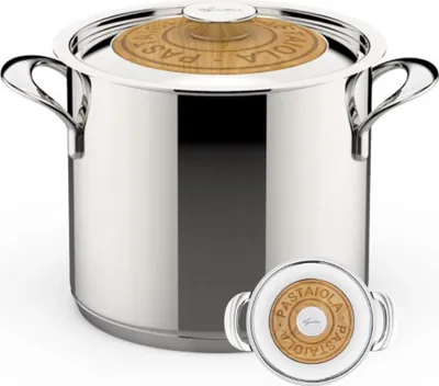 Produktbild von Lagostina Emozione 011204020520 Kochtopf inkl. Deckel, Edelstahl, 20 cm Durchmesser, Induktionsherd-geeignet