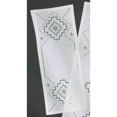 Produktbild von Permin Hardanger Tischläufer Stickpackung "Hardanger", Zählmuster, 27x69cm, 63-1850