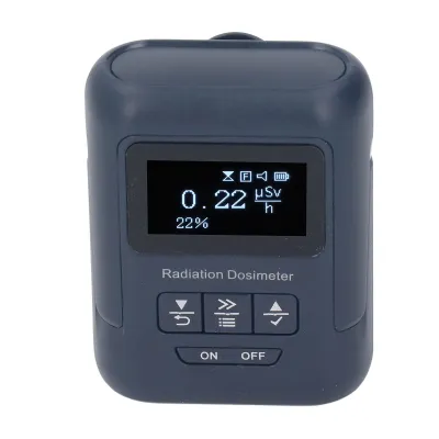 Zdjęcie produktu dla Detektor promieniowania, detektor promieniowania jądrowego, dozymetr detektora promieniowania, licznik Geigera, monitor promieniowania jądrowego, tester promieniowania rentgenowskiego alfa-beta gamma, alarm dawki promieniowania