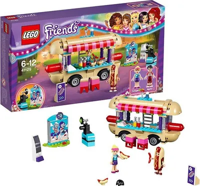 Immagine prodotto di LEGO® - Friends, chiosco di hot dog nel parco a tema; 41129
