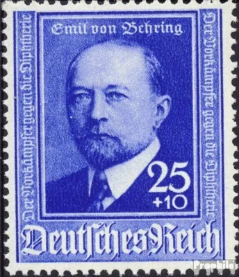 Produktbild von Briefmarken Deutsches Reich 1940 Mi 761 mit Falz 50 Jahre Diphterie-Serum