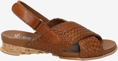 Produktbild von Ara 28206-15 VALENCIA, Sandaletten in Braun für Damen, Größe 42