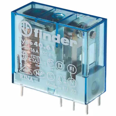 Produktbild von FINDER Printrelais 24 V/DC 16 A 1 Wechsler Finder 40.61.9.024.0000 1 St.