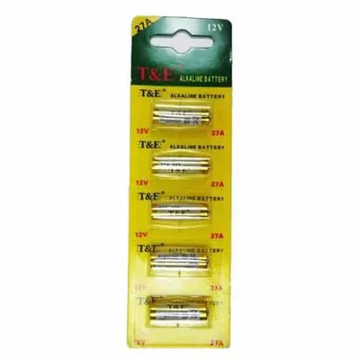 Image de 5 batteries 27A 12V, A27