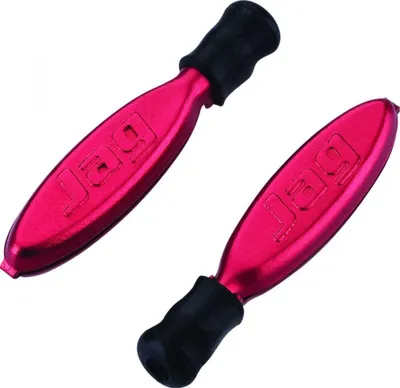 Produktbild von Jagwire Zugendhülsen Non-Crimp 5 mm Rot - wiederverwendbare Endhülsen in mode...