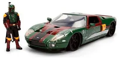 Produktbild von Star Wars Diecast Modell 1:24 Boba Fett 2005 Ford GT