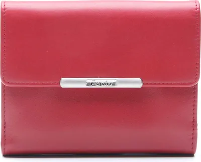 Produktbild von Esquire Leder Geldbörse Helena RFID Wallet Red rot