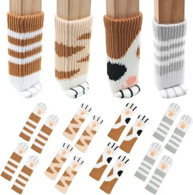 Produktbild von Famanu Möbelbezüge für Stuhlbeine - 16 Stück in verschiedenen Designs