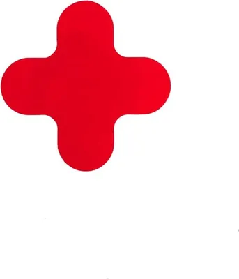Produktbild von X - Stück - Anti - Rutsch Rot 18 x 18 cm Anti - Rutsch - Bodenaufkleber - Rot - Anti - Rutsch - Polyvinyl chloride (PVC) - 0,78 mm - Innenbereich - DME341